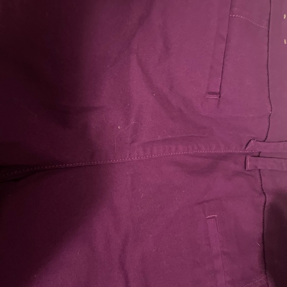 American Eagle Shortie Shorts Size 12 Rich Purple High Rise Cotton Summer Casual - Picture 6 of 6